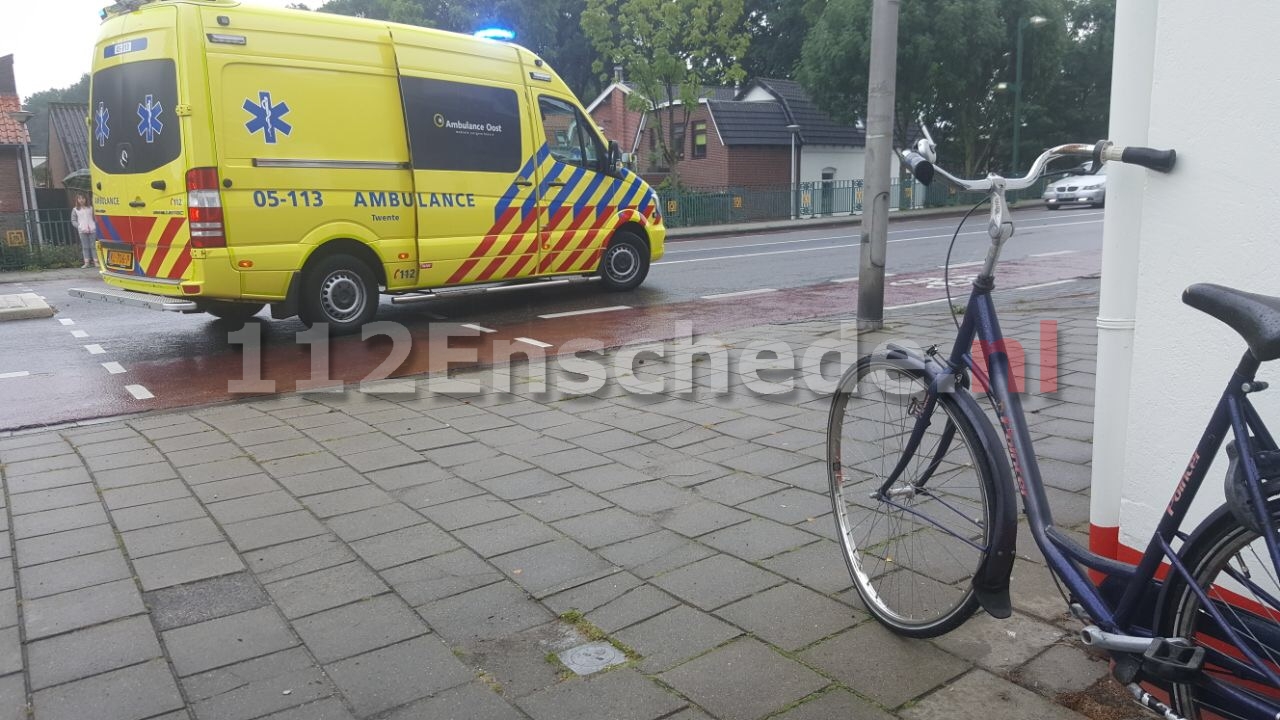 Fietser gewond bij aanrijding in Enschede