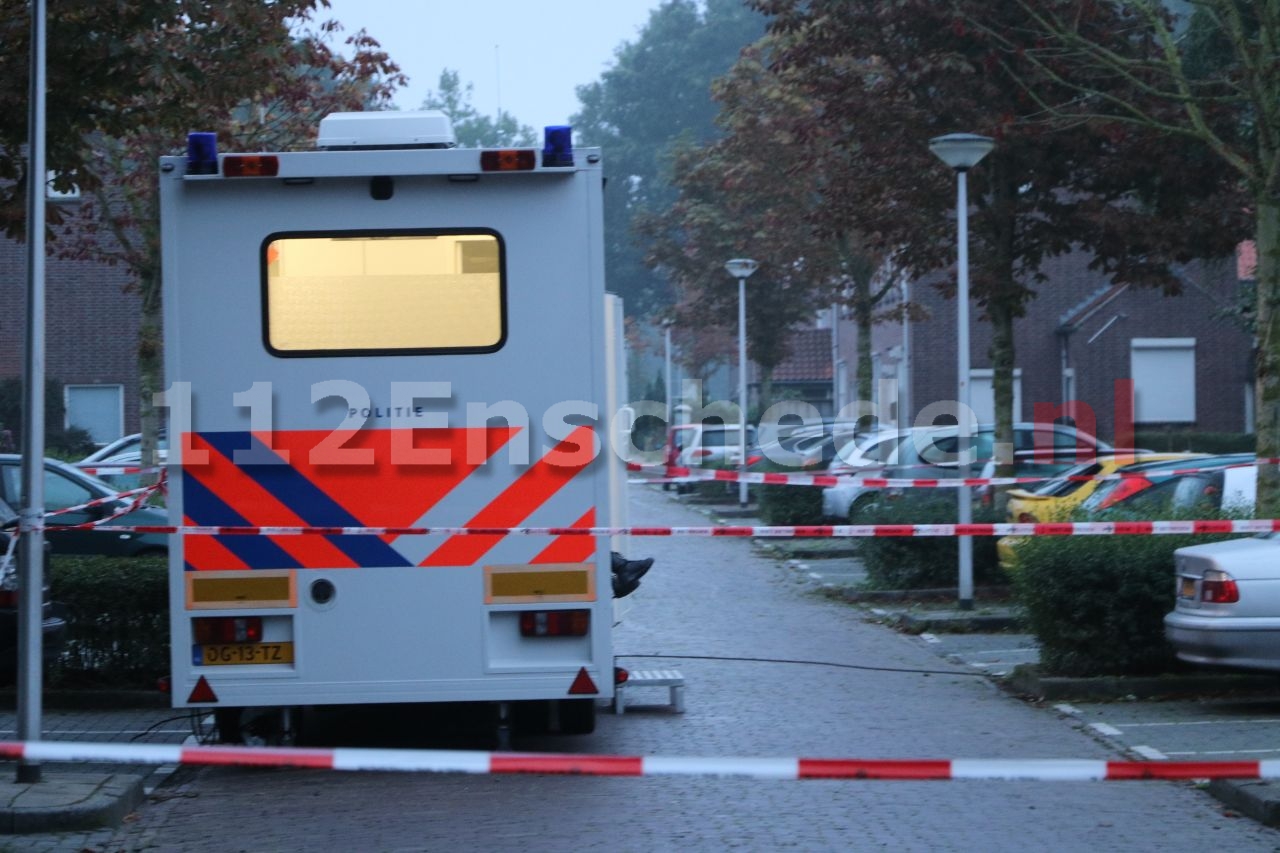 Foto 5: Schietincidenten in Enschede; Politie doet groot onderzoek