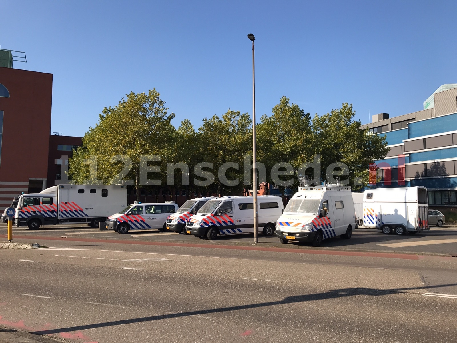 Enschede zondag opnieuw veiligheidsrisicogebied wegens demonstraties Nederlandse Volks-Unie