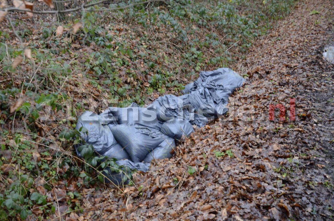 Hennepafval gedumpt in buitengebied Enschede