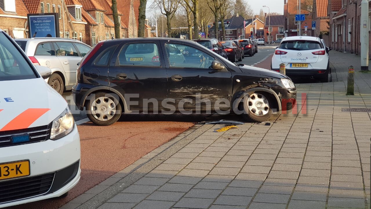 Gewonde bij aanrijding Pathmossingel Enschede