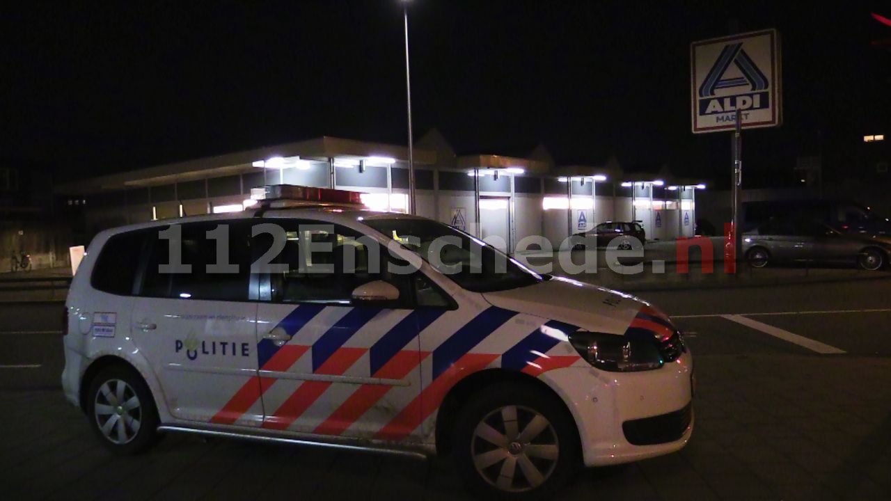 Foto 2: Gewapende overval op Aldi in Enschede