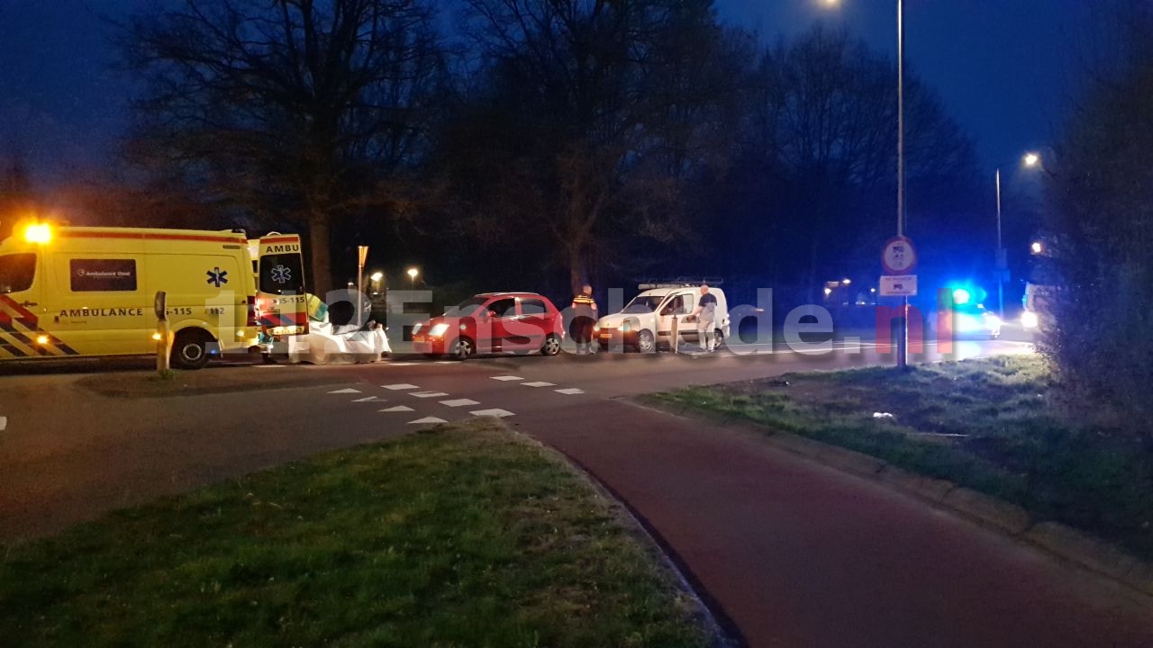 Gewonde bij aanrijding in Enschede