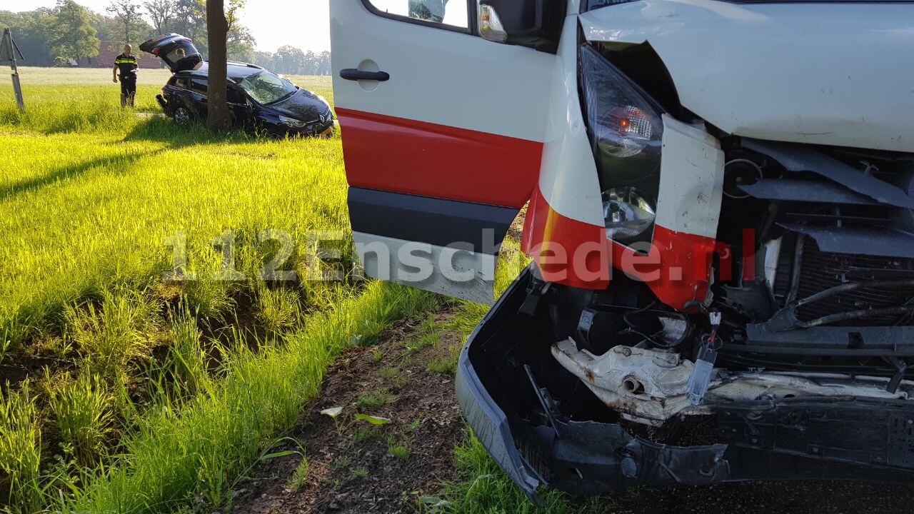 Gewonde bij aanrijding in Boekelo