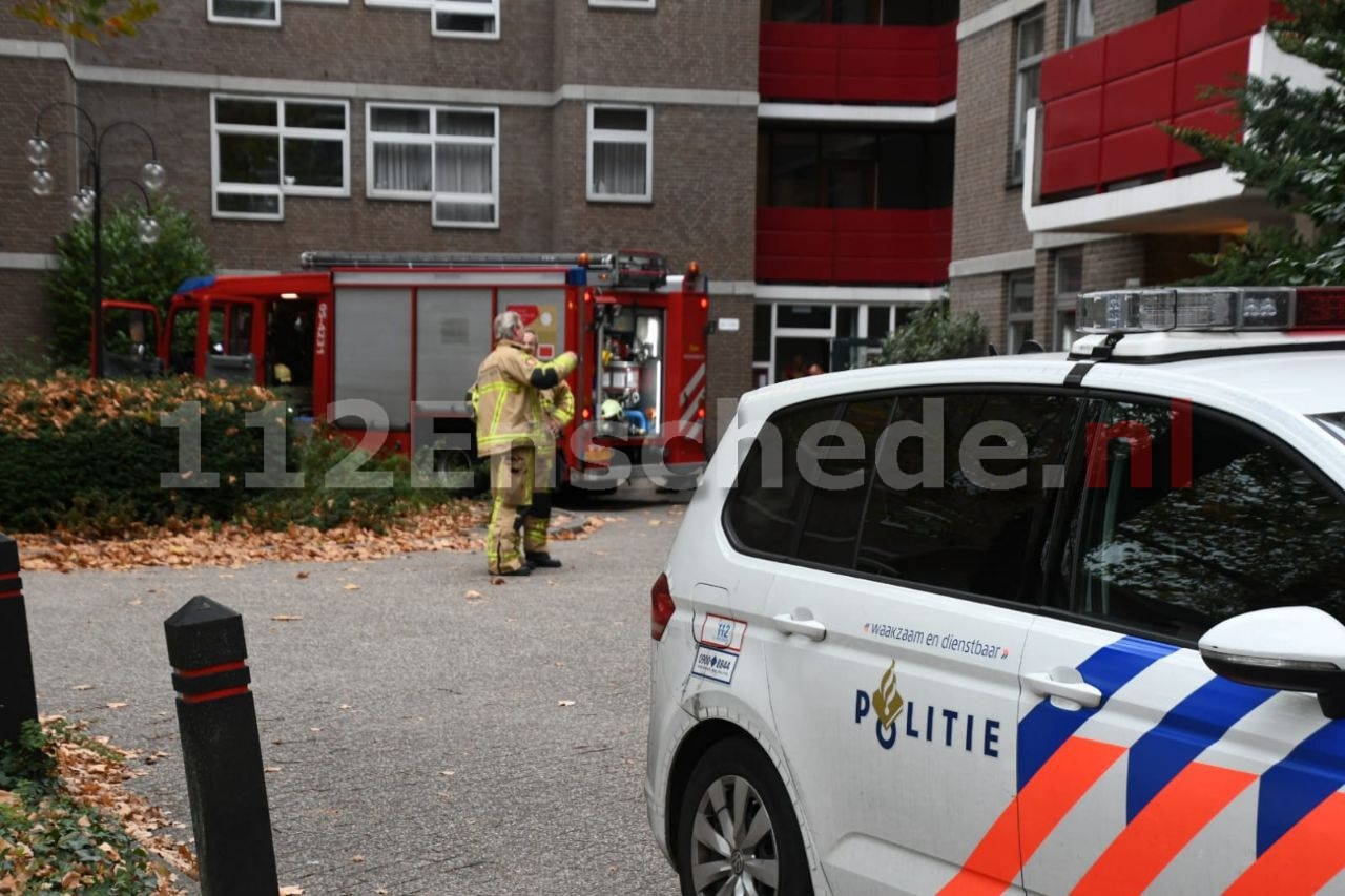 Woningbrand Waterstraat Enschede