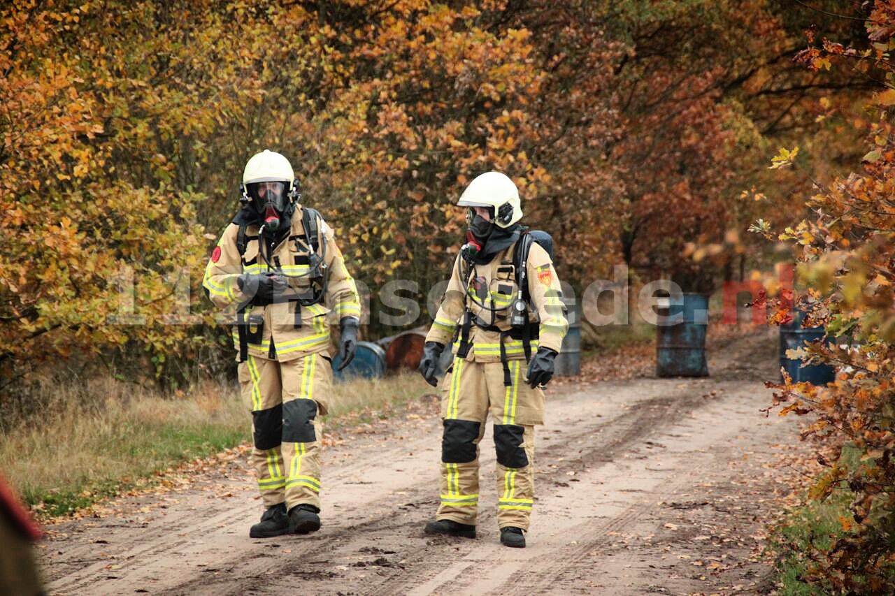 Politie onderzoekt dumpingen van drugsafval in Twente