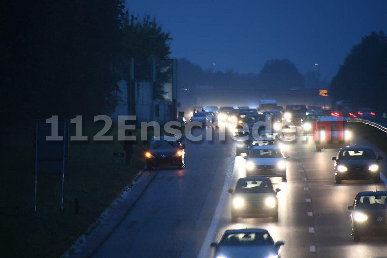 Opnieuw twee aanrijdingen op de A35 bij Enschede-Zuid