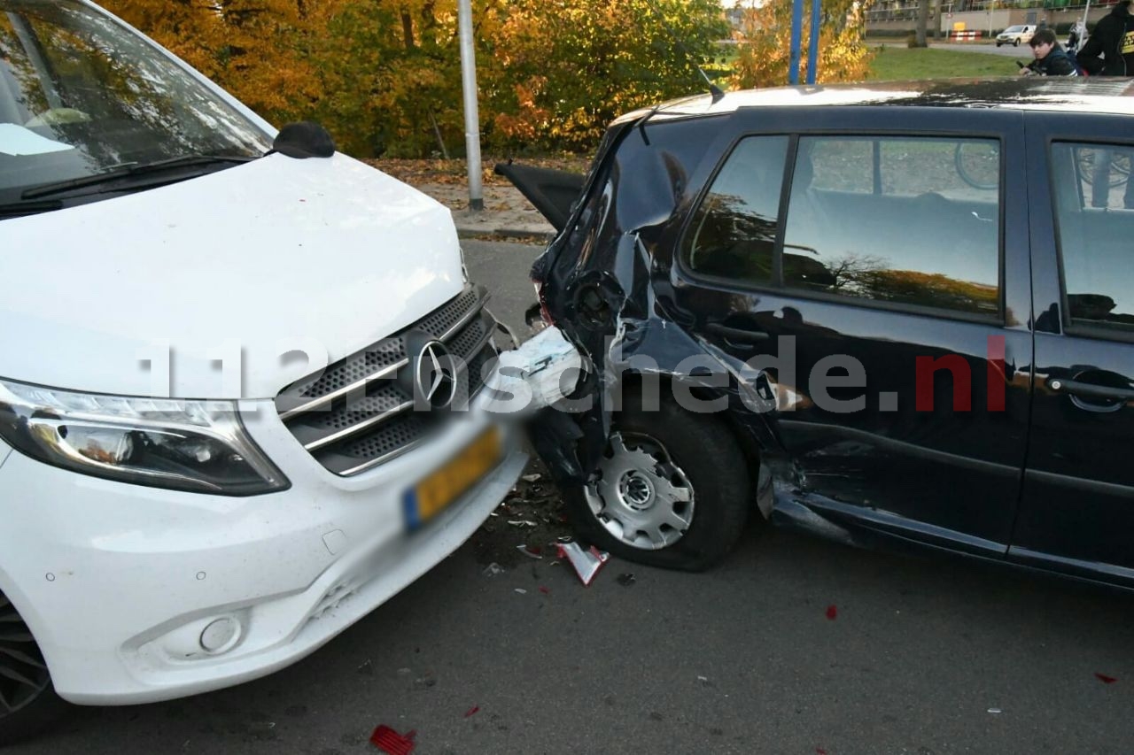 Gewonden bij aanrijding in Enschede