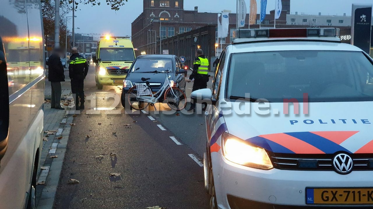 Fietsster gewond bij aanrijding Haaksbergerstraat Enschede