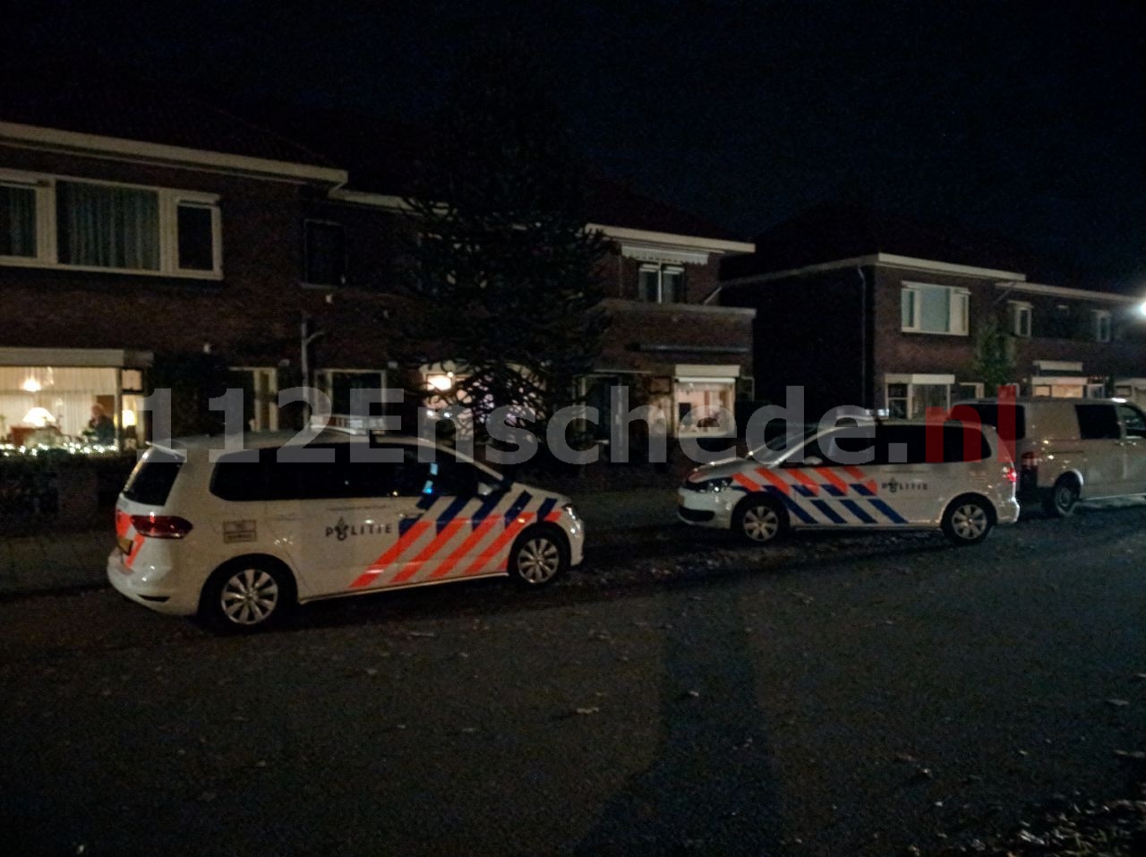Politie en recherche onderzoeken insluiping in Enschede