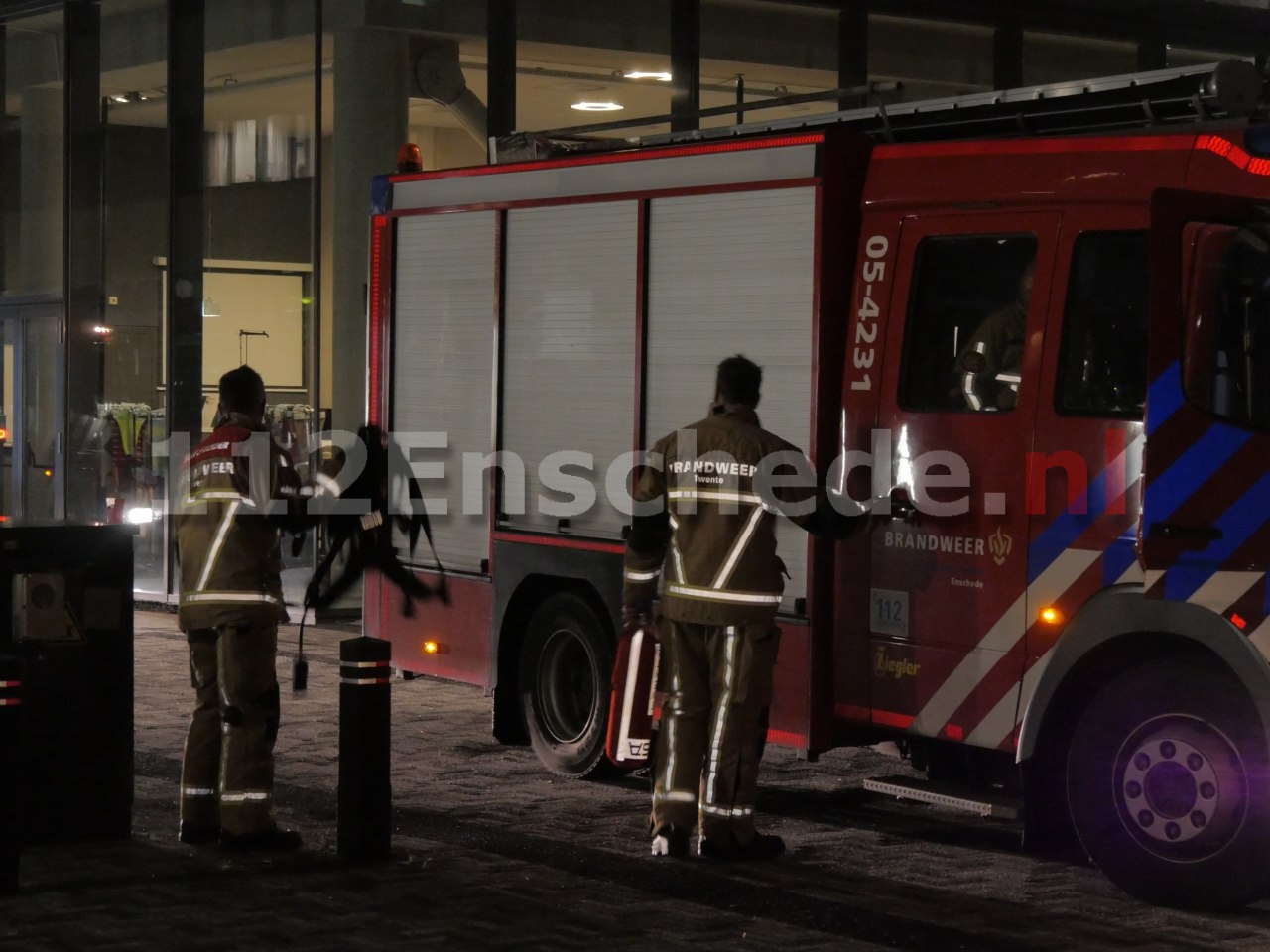 UPDATE: Brand bij Saxion school Enschede; school gesloten