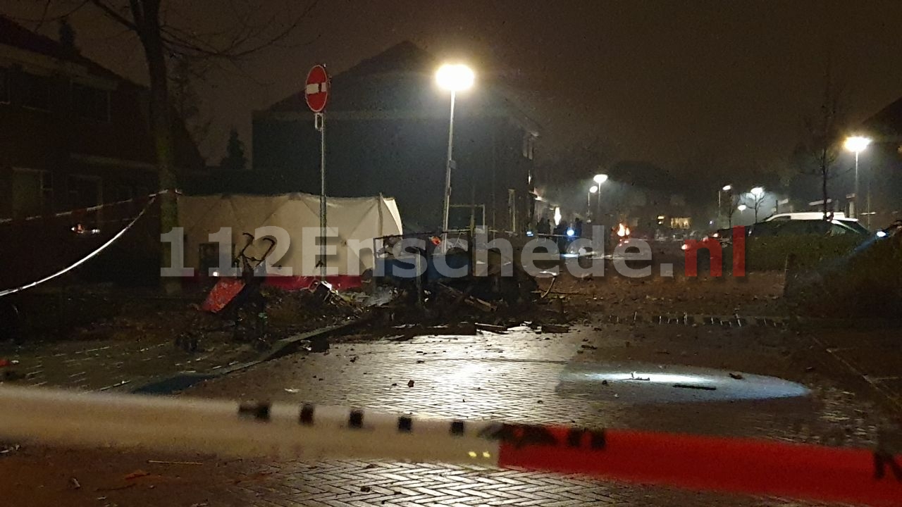 VIDEO: Dodelijk ongeval met vuurwerk in Enschede