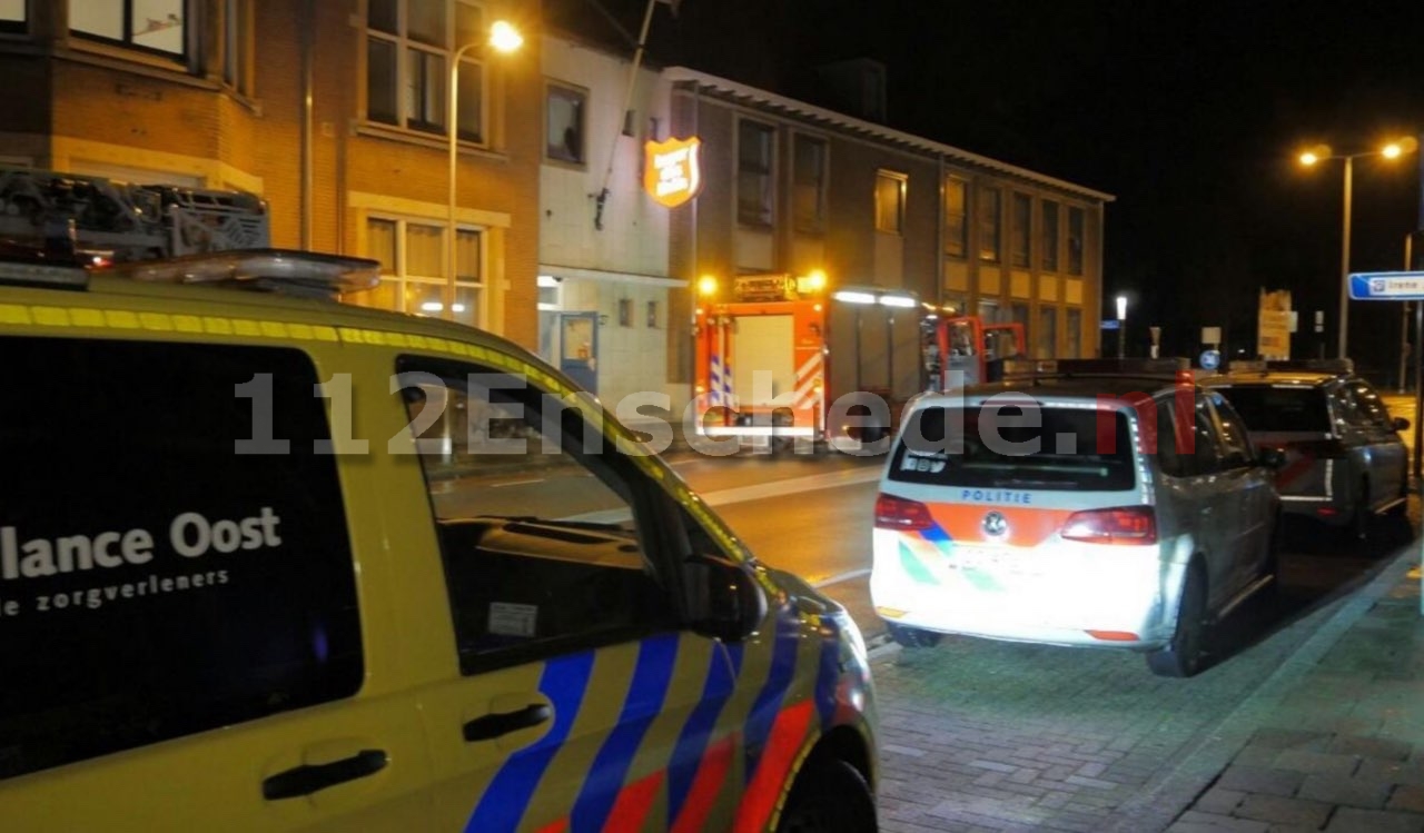 Gewonde bij brand Leger des Heils in Enschede
