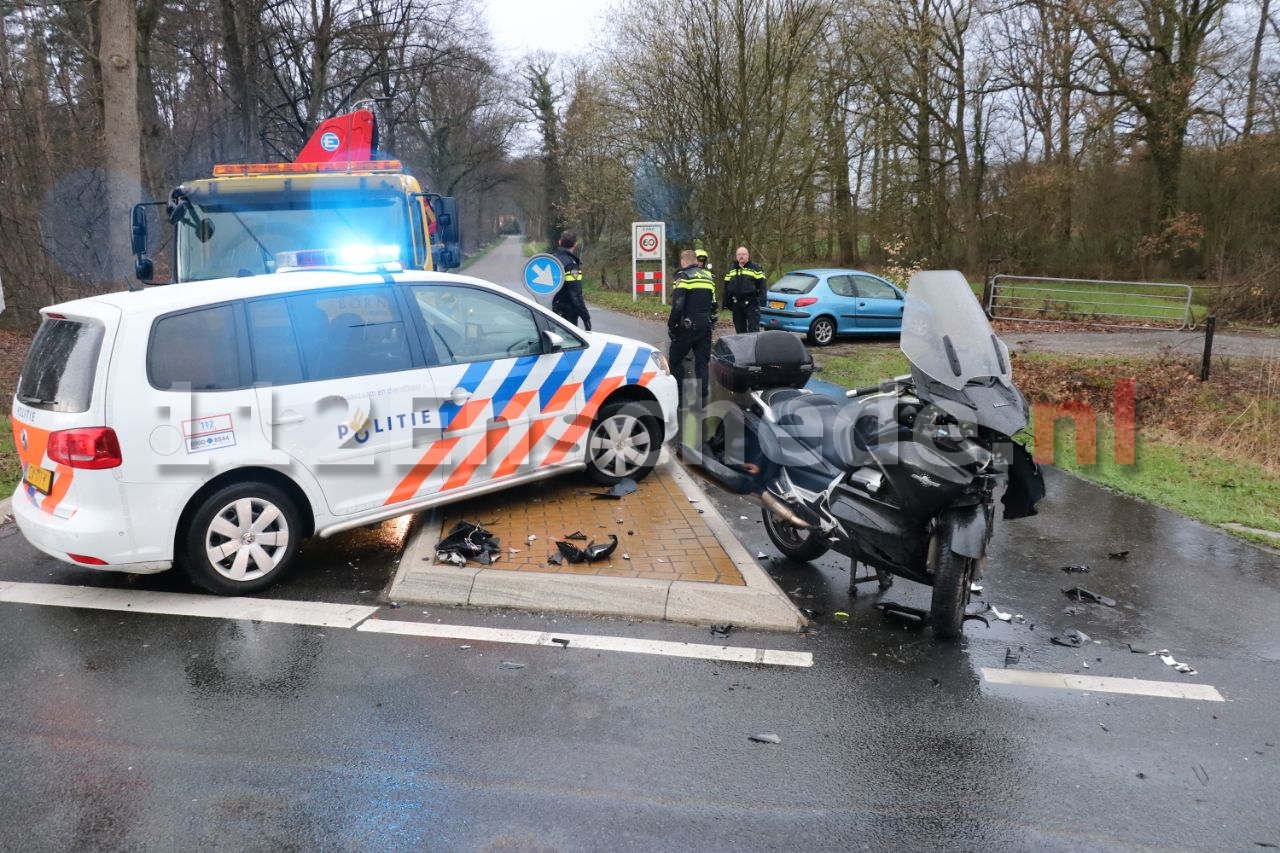 VIDEO: Grote verkeershinder door aanrijding Oostweg Enschede