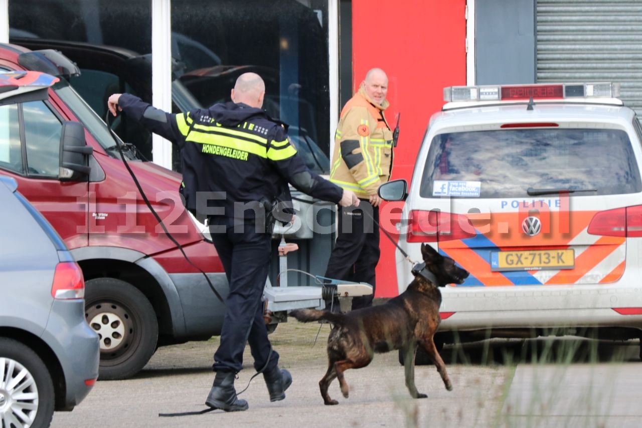 UPDATE: Drugslab in bedrijfshal in Enschede; 31-jarige man aangehouden