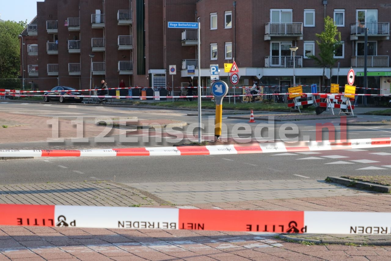 VIDEO: Schietpartij in centrum Enschede; man raakt gewond