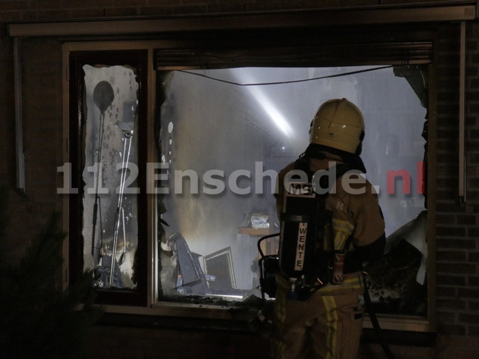 Woning verwoest door brand in Enschede