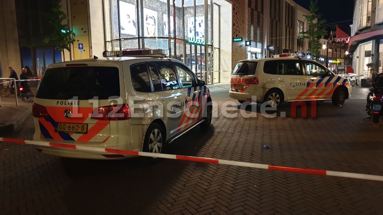 Politieonderzoek in centrum Enschede