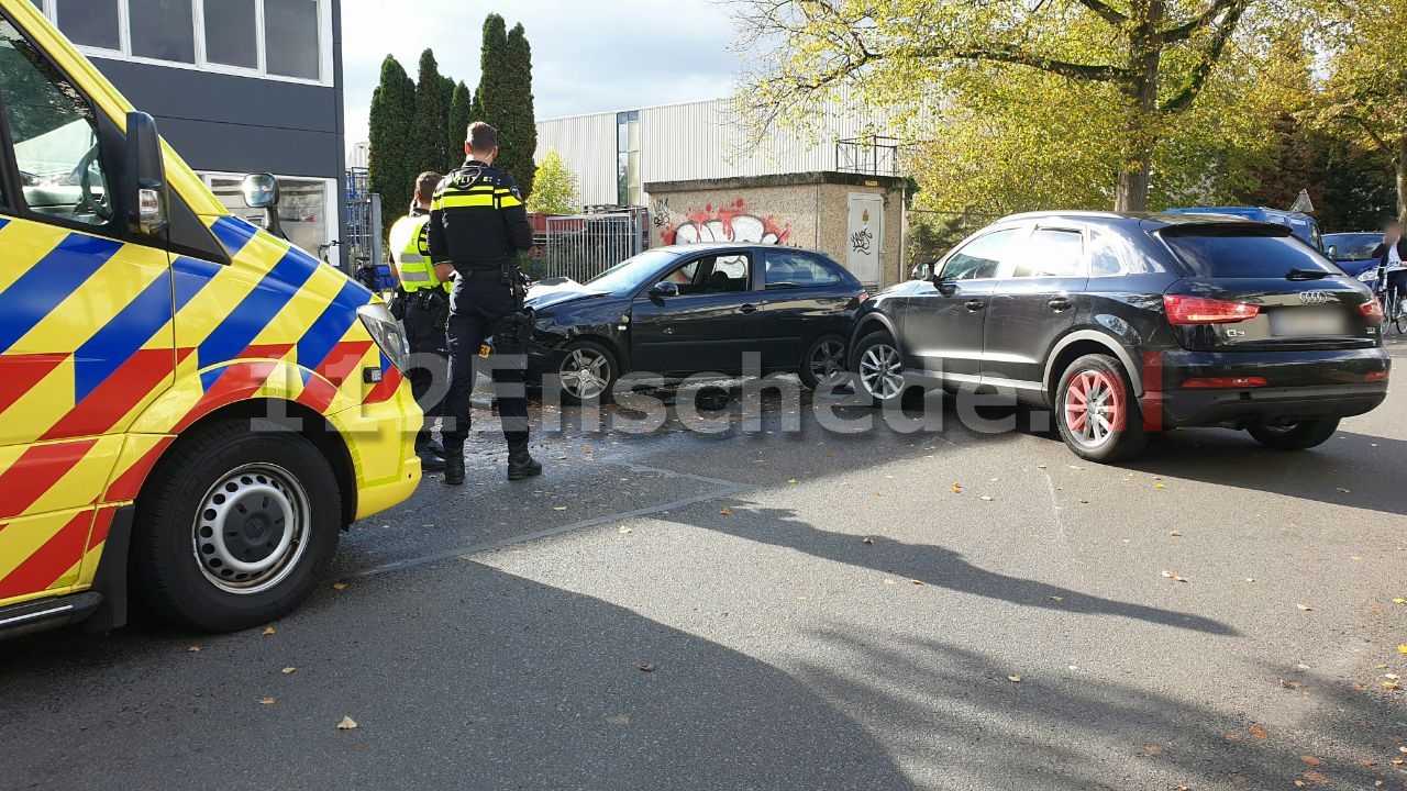 Gewonde bij aanrijding in Enschede