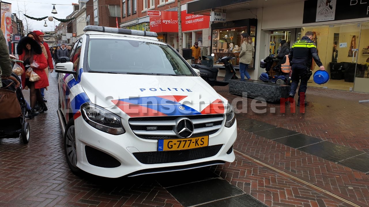 UPDATE: Geweldsincident in centrum Enschede: één gewonde, twee aanhoudingen