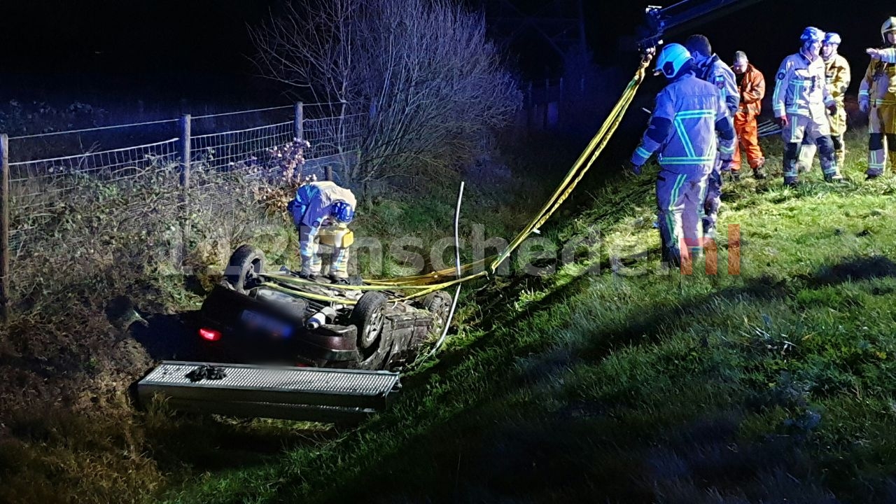 Foto: Traumahelikopter ingezet bij ernstig ongeval op N35 Enschede