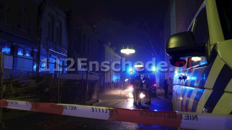 VIDEO: Restaurant loopt veel schade op bij brand in centrum Enschede