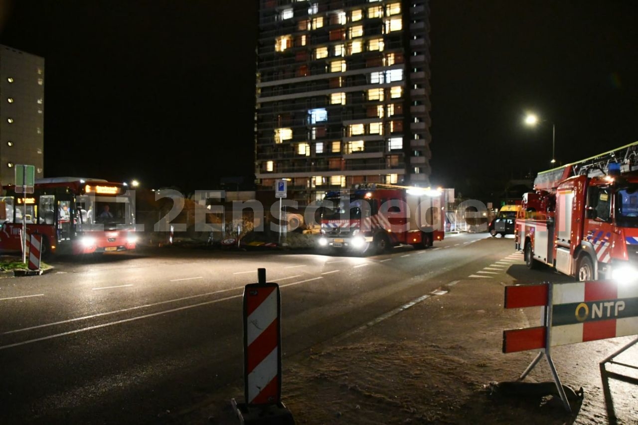 Brandweer druk met storm Dennis