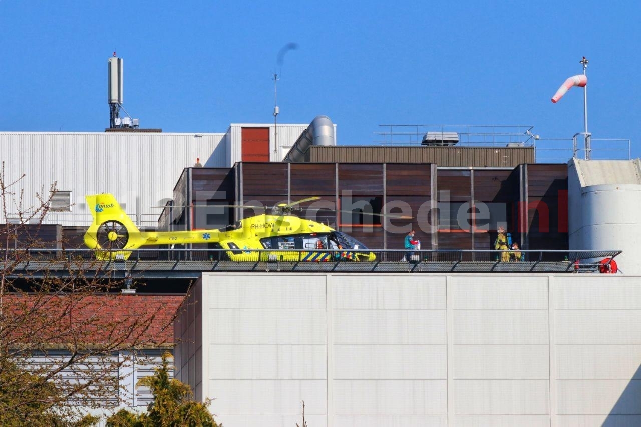 Video: Speciale traumahelikopter landt op MST Enschede