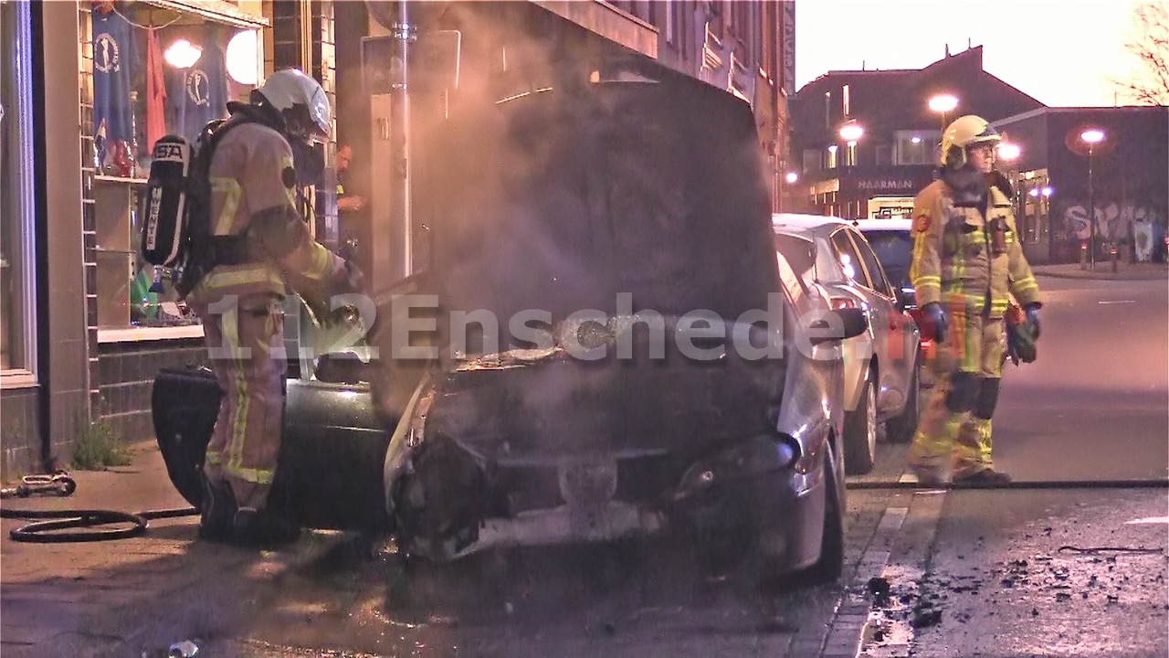 Opnieuw autobrand in Enschede