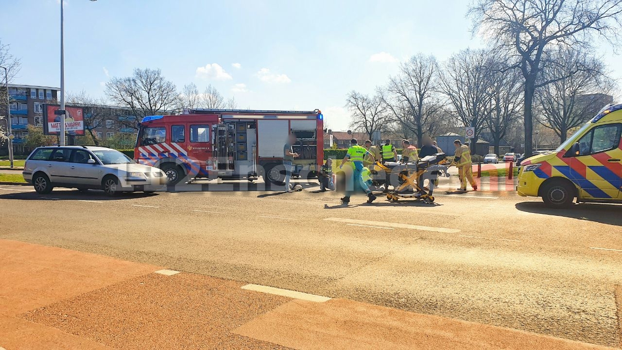 Motorrijder gewond bij aanrijding Varviksingel Enschede