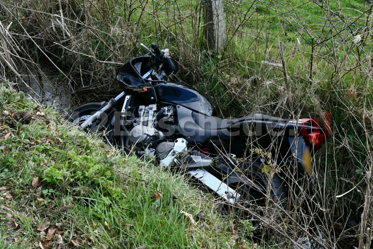 Motorrijder gewond bij ongeval in Enschede