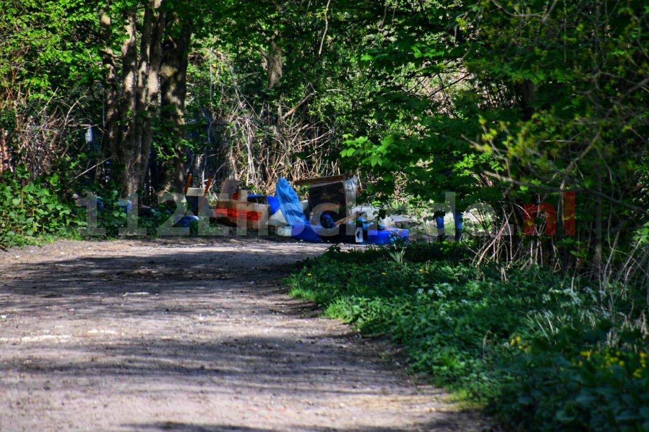 Vaten gedumpt in Enschede