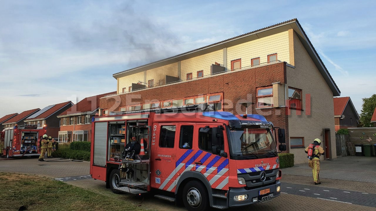 Video: Opnieuw brand in woning Glanerbrug