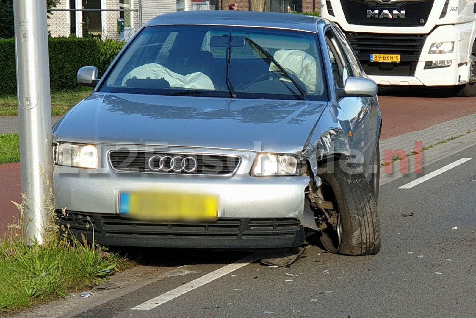 Gewonde bij aanrijding in Enschede