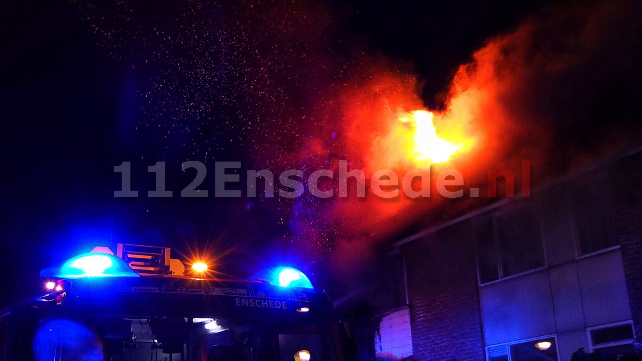 Woning in Enschede uitgebrand