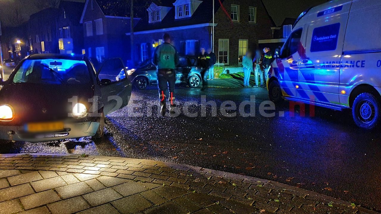 Opnieuw flinke schade bij aanrijding in Enschede