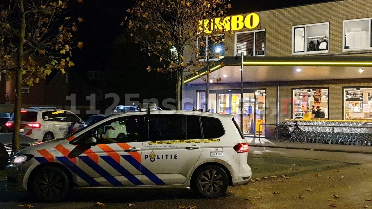 VIDEO: Omstanders overmeesteren overvaller in Enschede