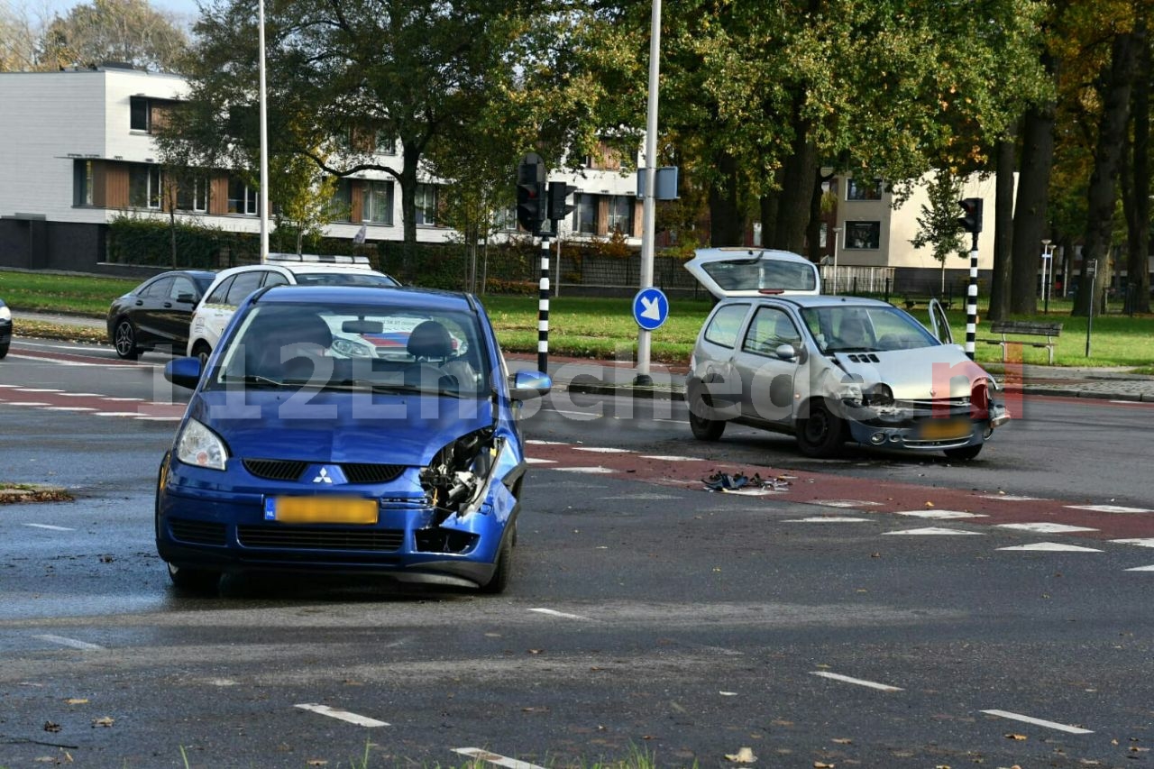 Gewonde bij aanrijding in Enschede