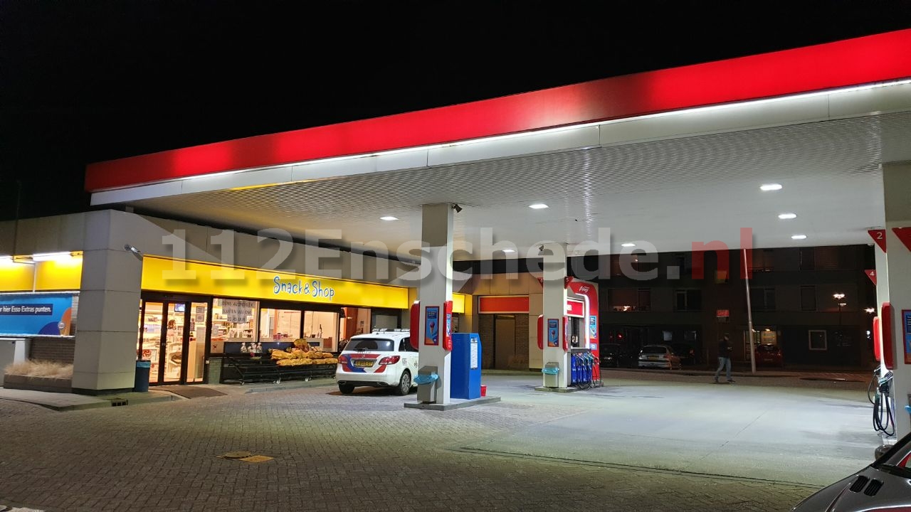 UPDATE: Overval op tankstation in Enschede