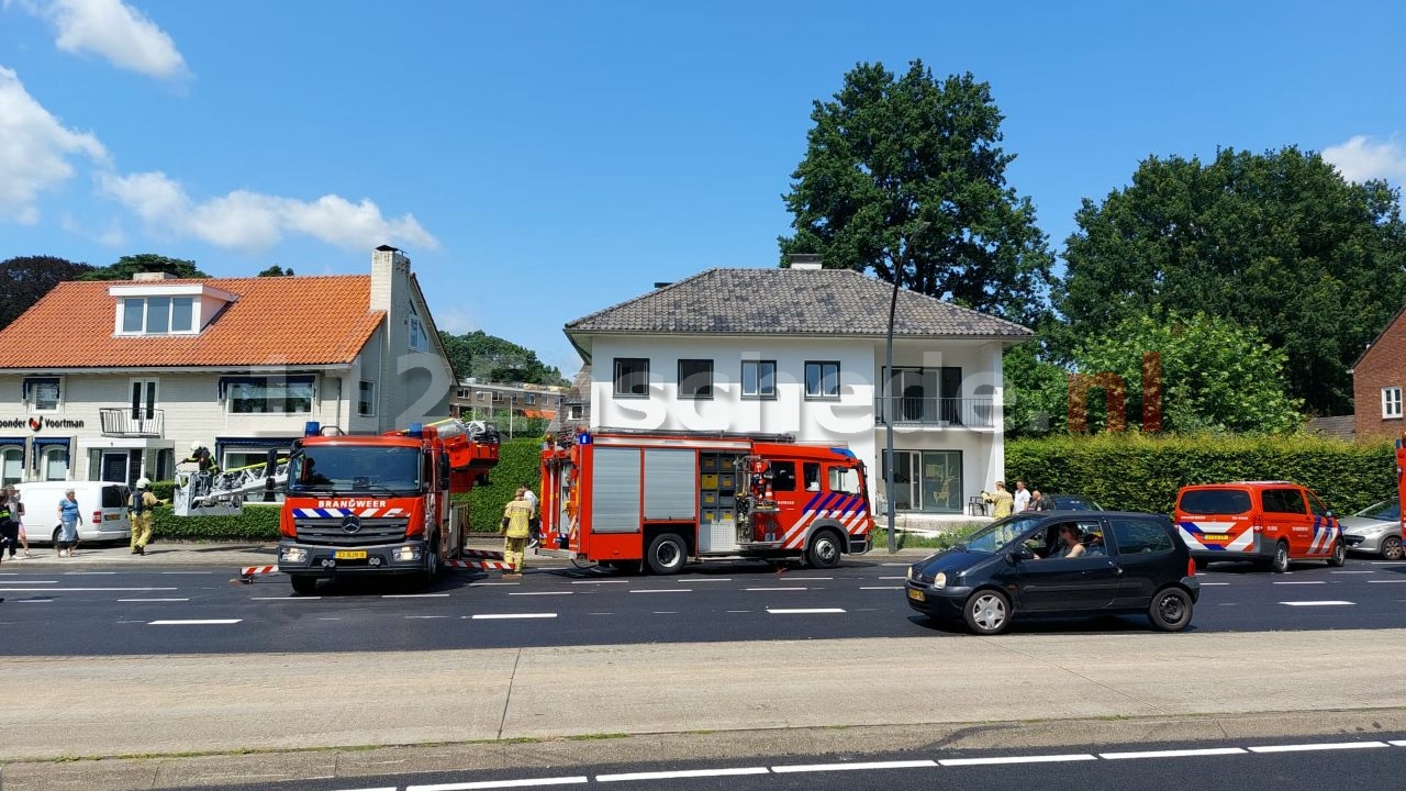 Woningbrand Gronausestraat Enschede