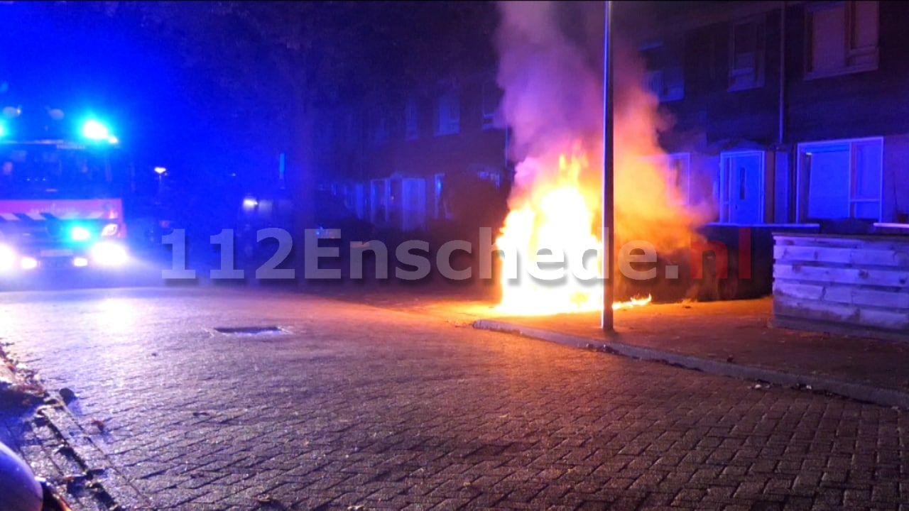 Opnieuw autobrand in Enschede