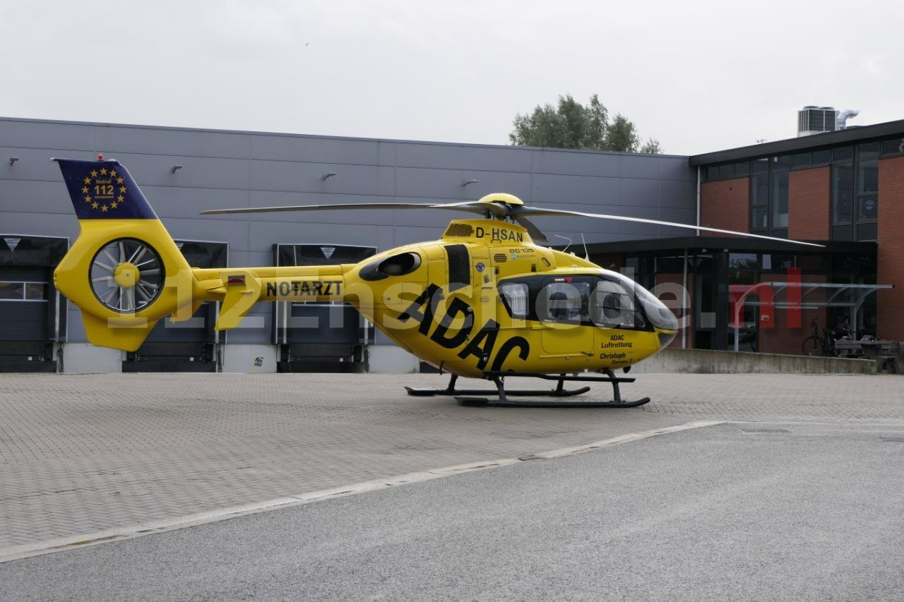 Twee gewonden na val van hoogte in Enschede