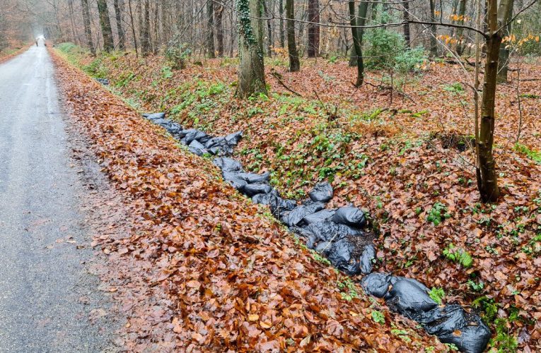 Opnieuw grote dump van hennepafval op Hoge Boekel in Enschede