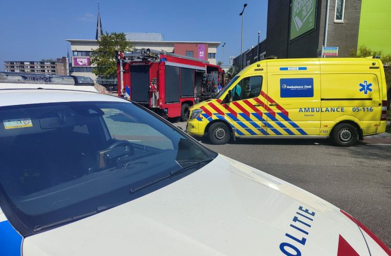 Gewonde bij ongeval op bouwplaats in Enschede