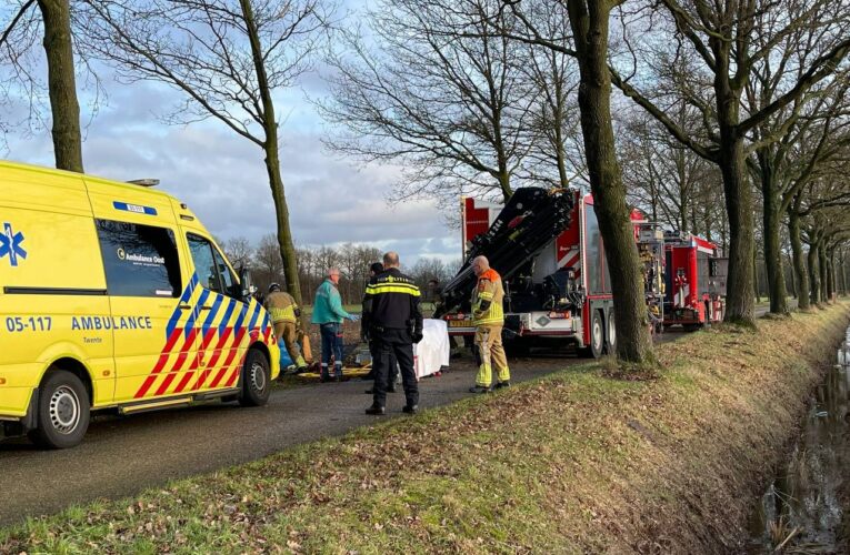 Drie gewonden bij ernstig ongeval in Enschede