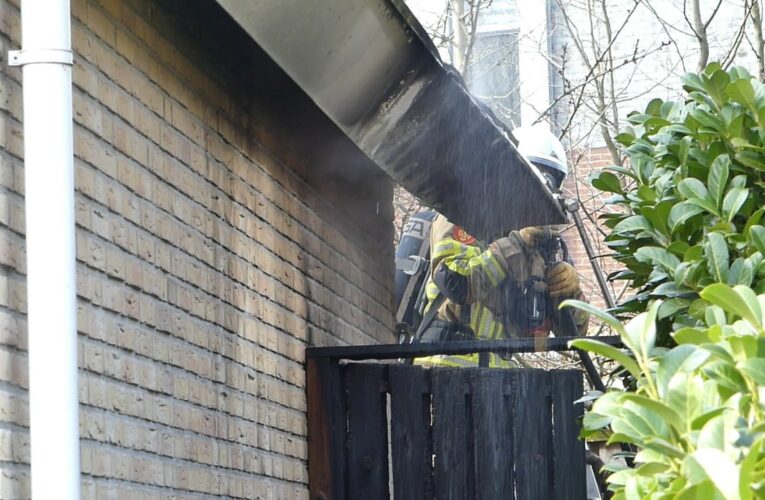 Schade door woningbrand in Glanerbrug