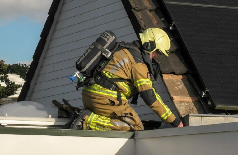 Brandweer rukt uit voor brand in Enschede