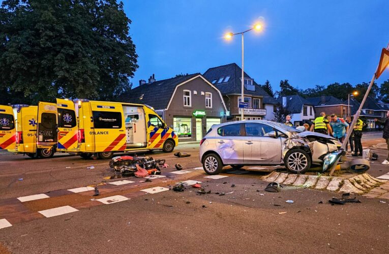 Gewonden bij ernstige aanrijding in Enschede
