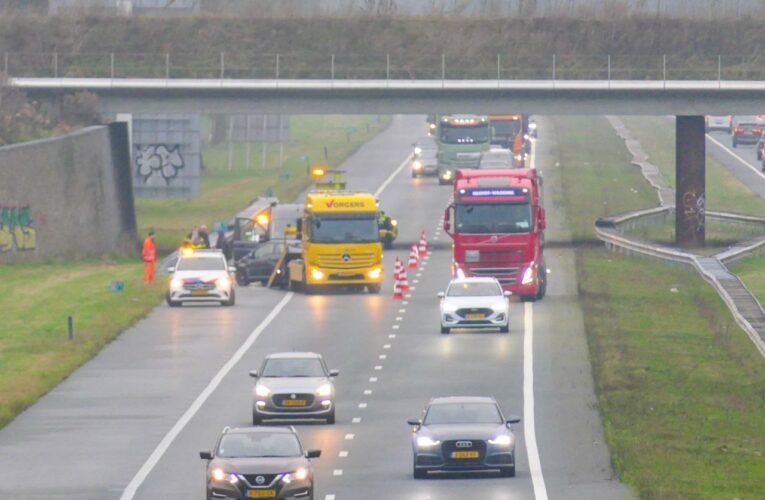Grote verkeershinder na ongeval op de A35 bij Enschede
