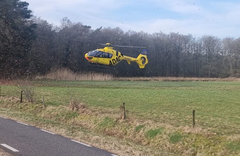 Ernstige aanrijding op de N737 bij Enschede